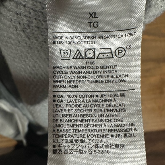 Banana Republic Men's Gray Sweater Size XL - Picture 6 of 7